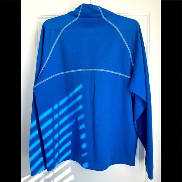 Mens Ping 1/4 Zip Chest Yoke Pullover - Picture 2 of 4